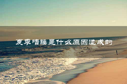 夏季嗜睡是什么原因造成的