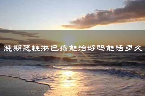 晚期恶性淋巴瘤能治好吗能活多久